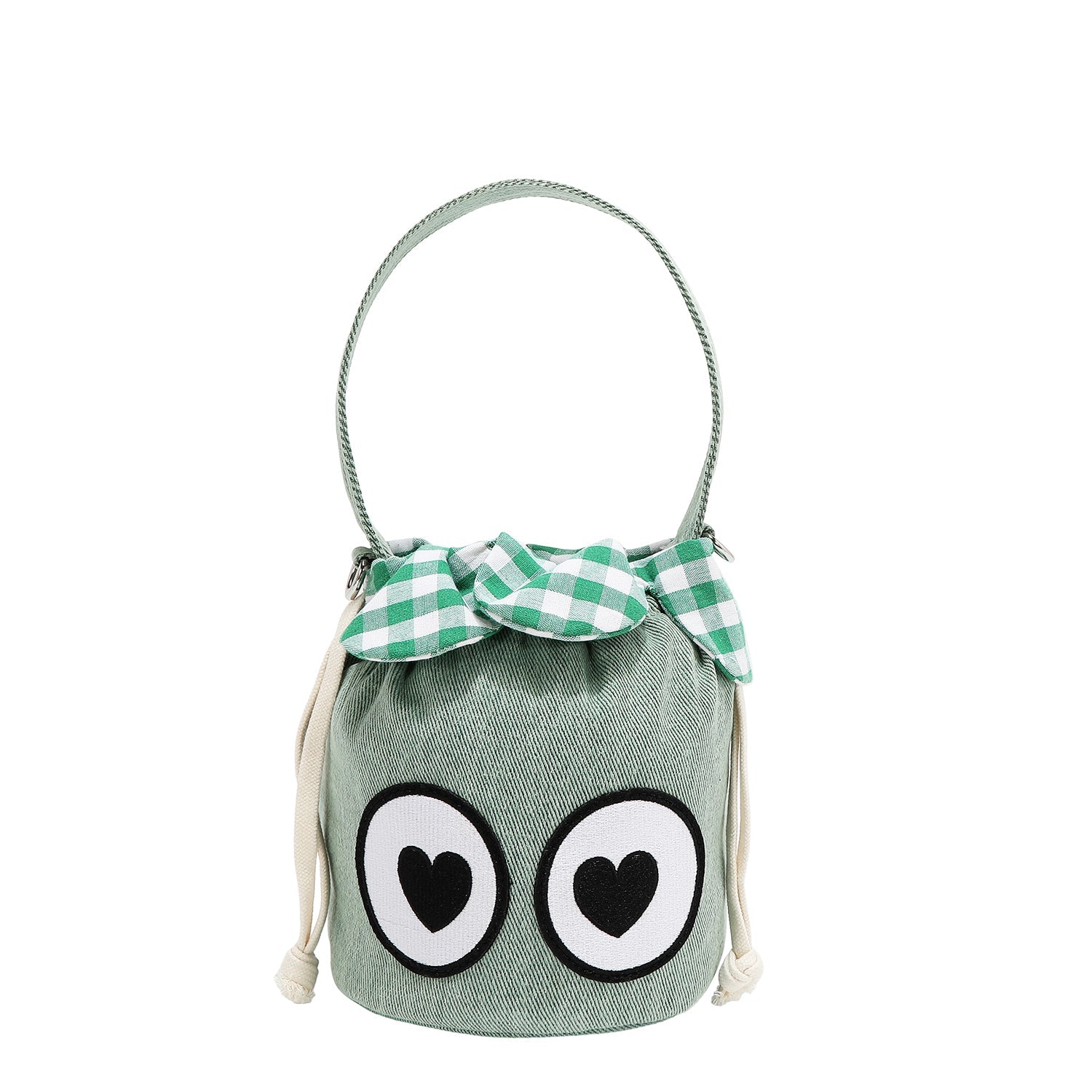 BORSA EYE LOVE YOU V2 (VERDE)