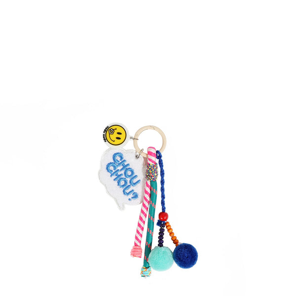 Pom chou chou pom pendant