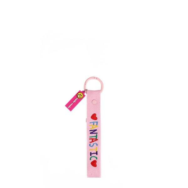 Frankie fantastic label pendant (pink)
