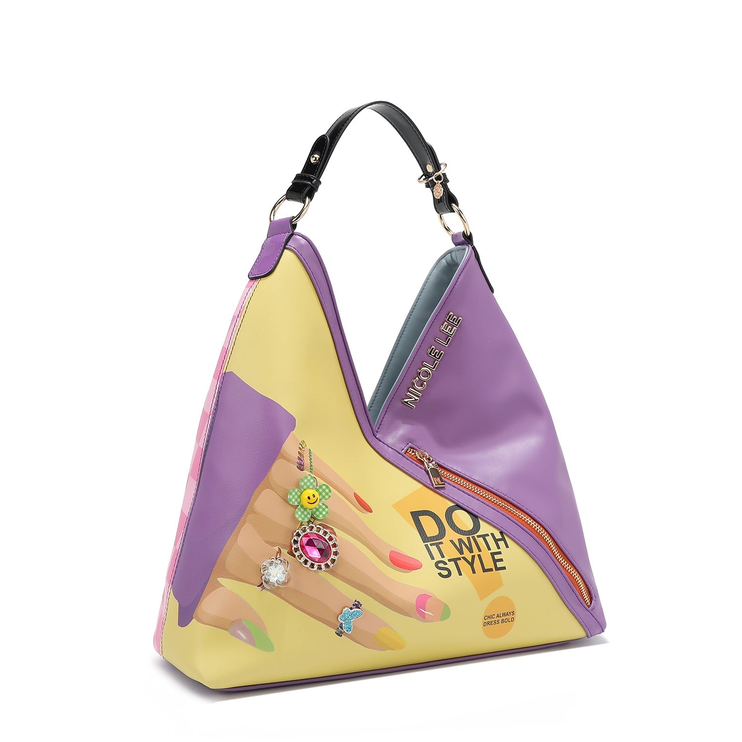 BOLSO HOBO (NAIL POLISH)