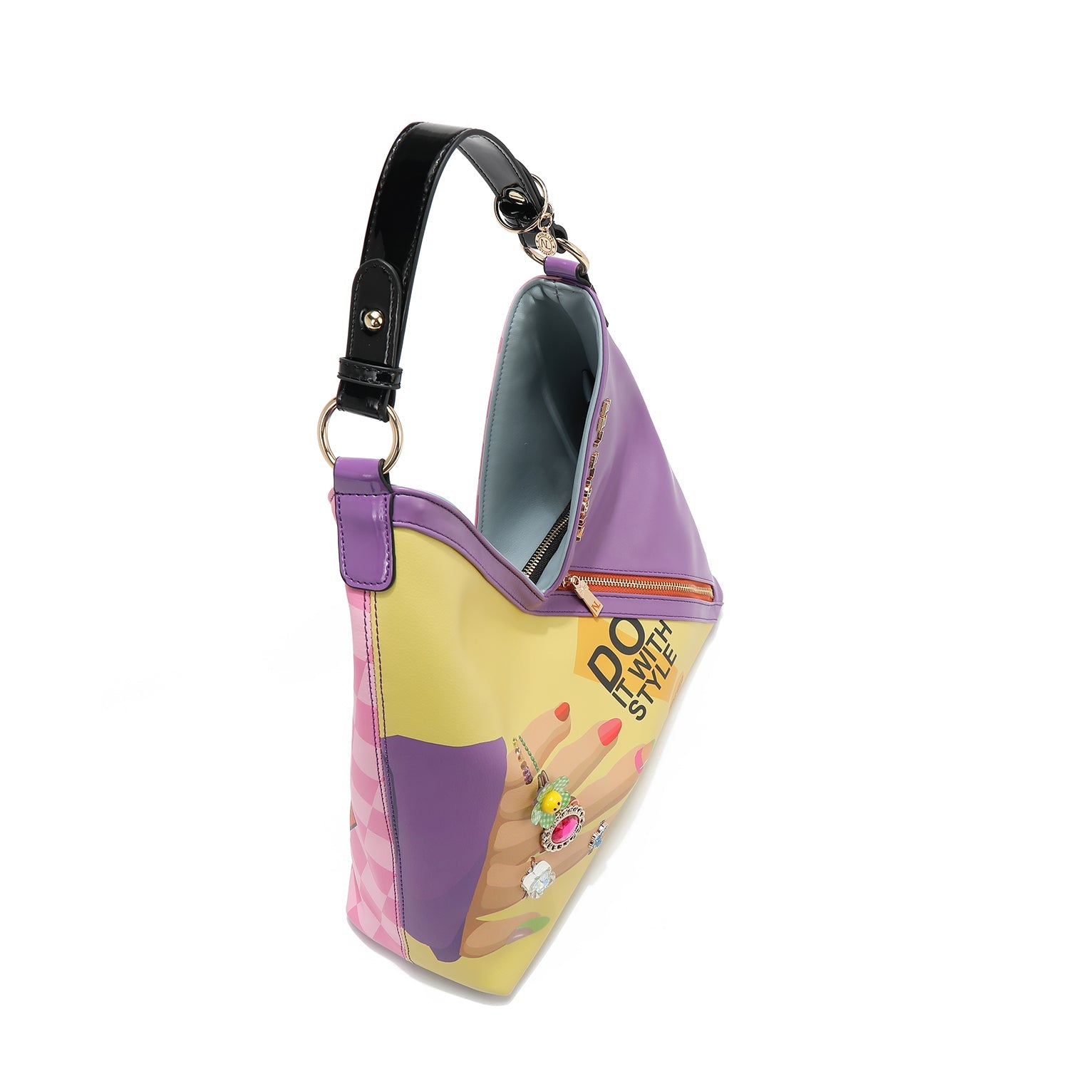 BOLSO HOBO (NAIL POLISH)