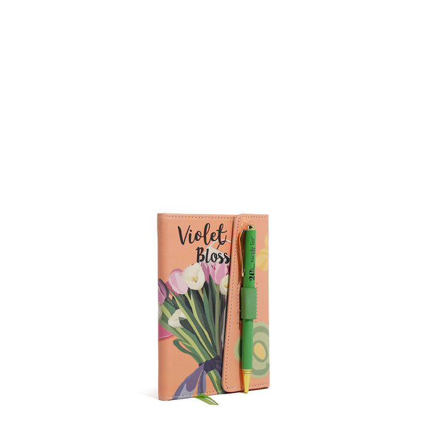MONTHLY PLANNER WITH PEN (<tc>VIOLET BLOSSOM</tc>)