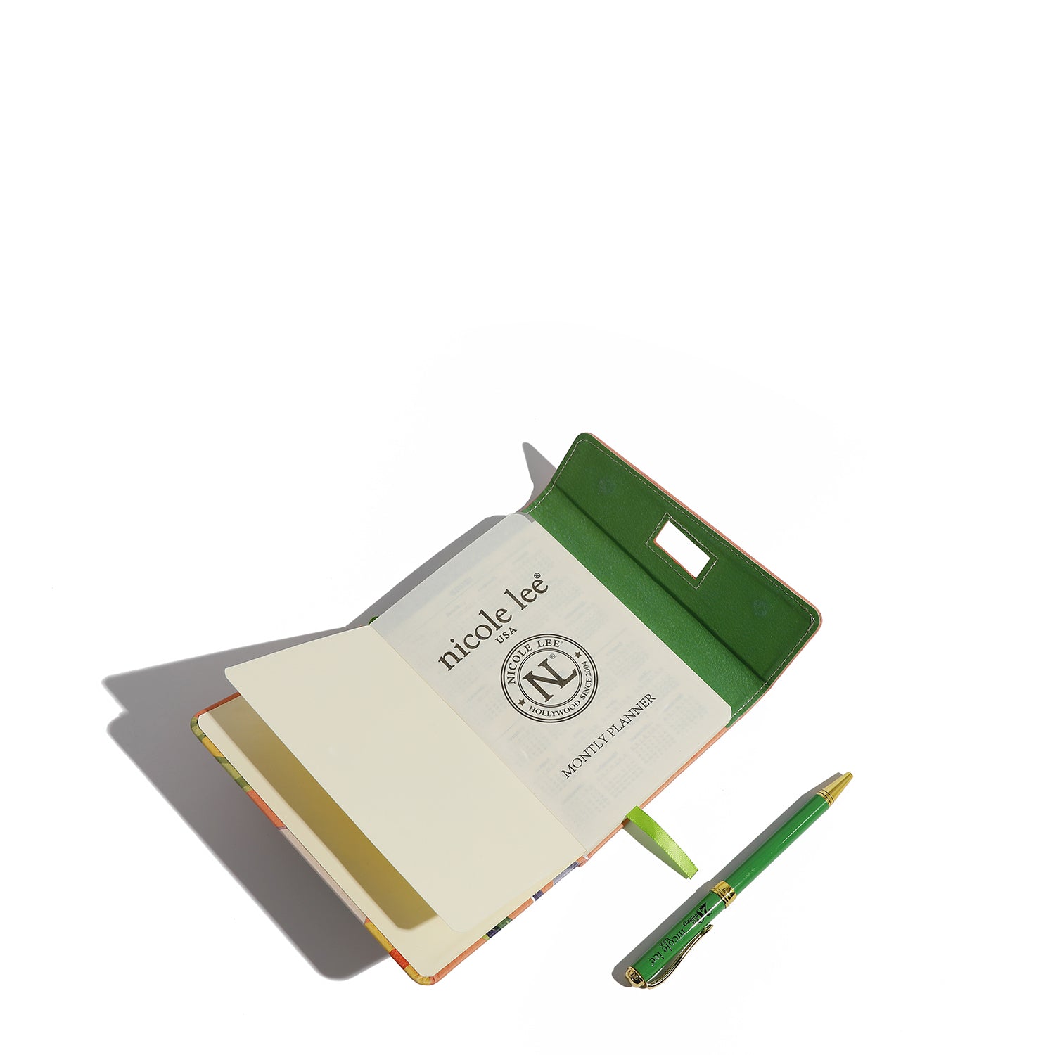 PLANIFICADOR MENSUAL CON BOLÍGRAFO (VIOLET BLOSSOM)