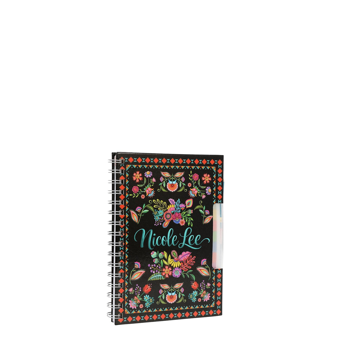 AGENDA ESPIRAL CON BOLSILLO CON CREMALLERA Y NOTAS ADHESIVAS (KEEP DREAMING)