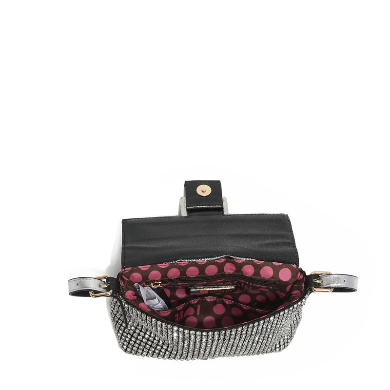 Bandolera with flap "Estella"