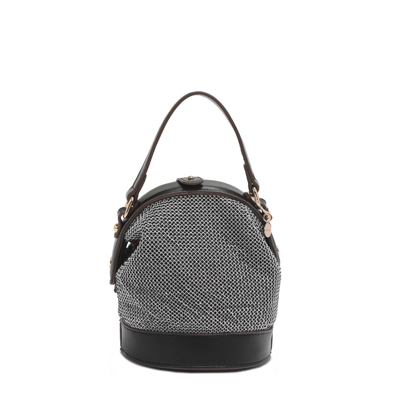 Bandolera with rhinestones "Bianca"