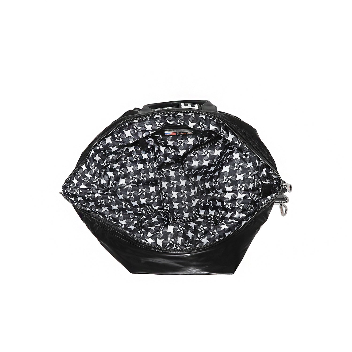 MOCHILA GRANDE ACOLCHADA (NEGRO)