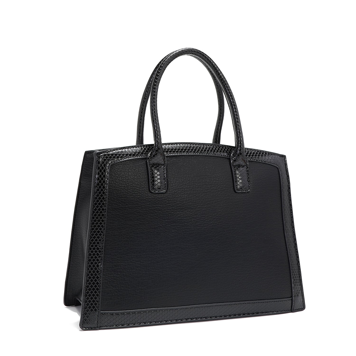 BOLSO CON ENCAJE (NEGRO)