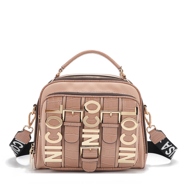 Calista handbag with upper handle (pink)