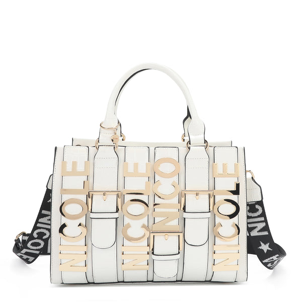 Calista Satchel (White)