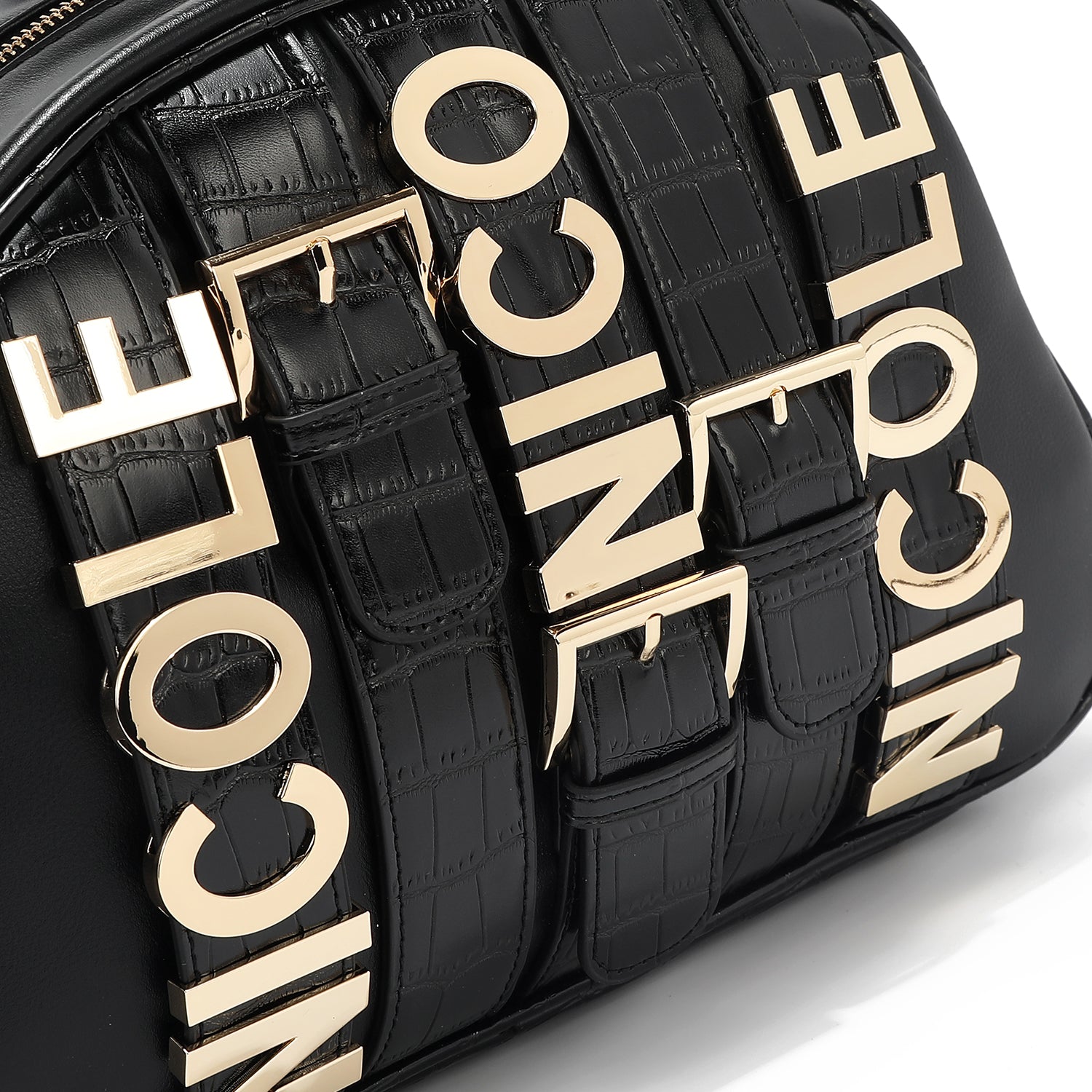 Calista Satchel Domo (schwarz)