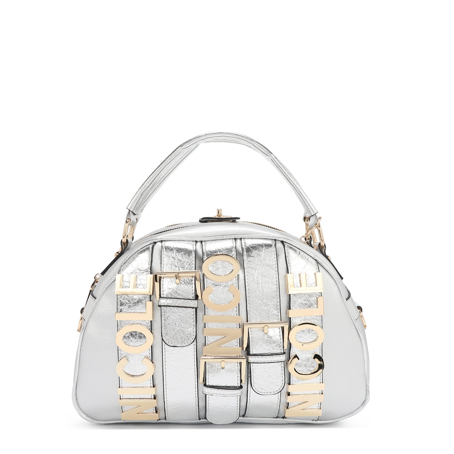 Calista Satchel Domo (Silber)