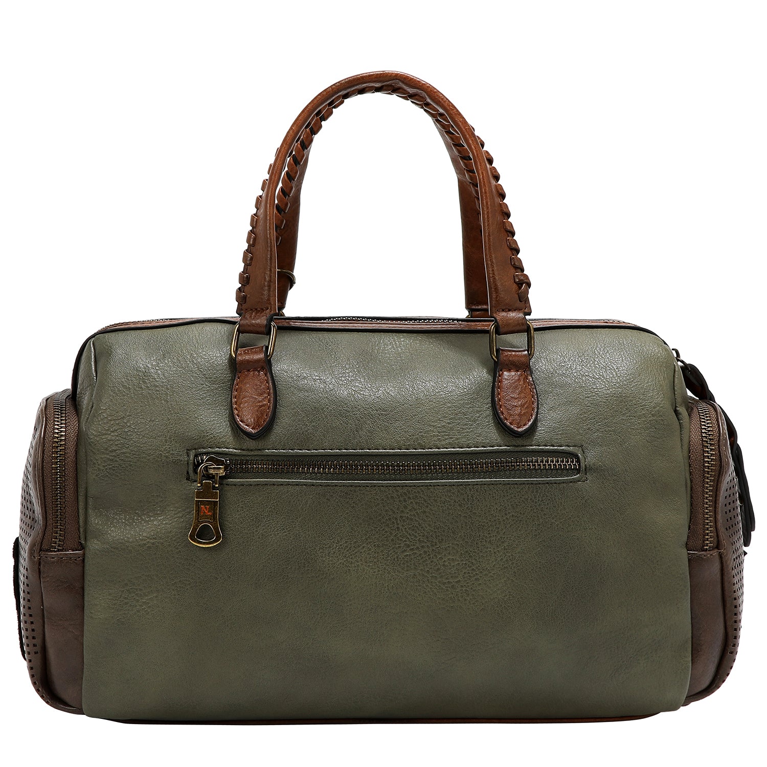 BOSTON VINTAGE CON PATCH (OLIVA)
