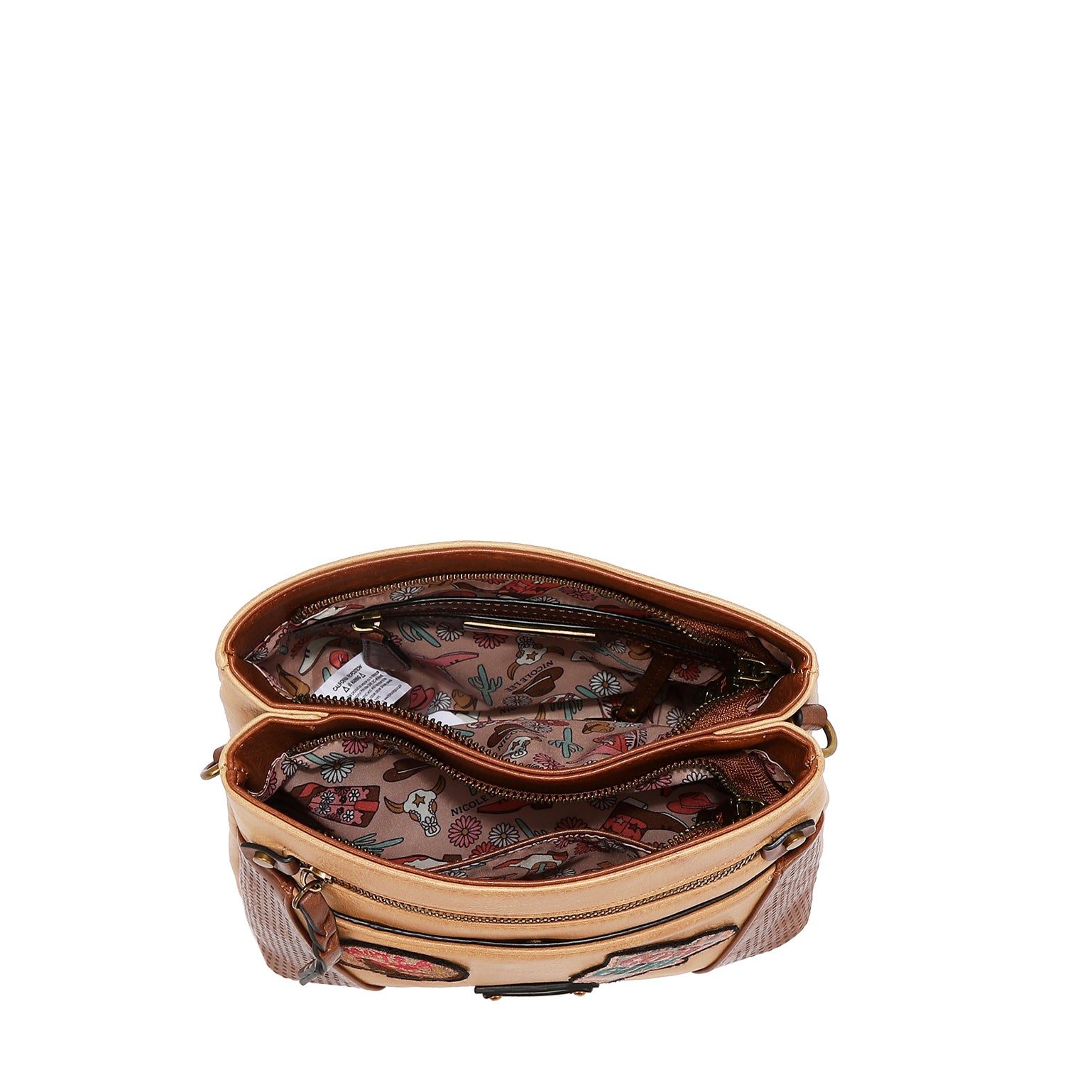 BANDOELRA VINTAGE CON PARCHE (MARRON)
