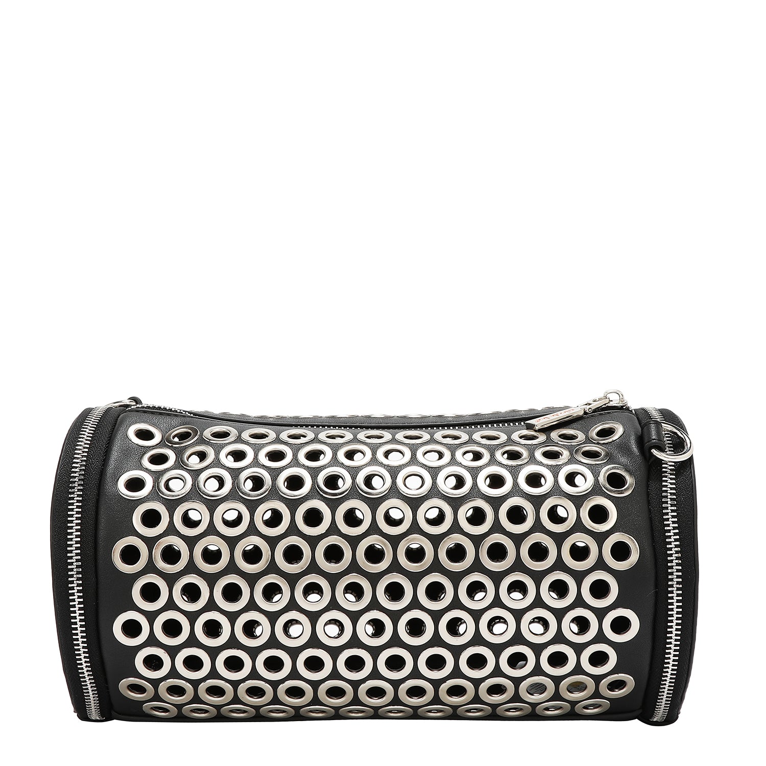 BORSA A BARILE CON BORDO OCCHIELLO (NERO)