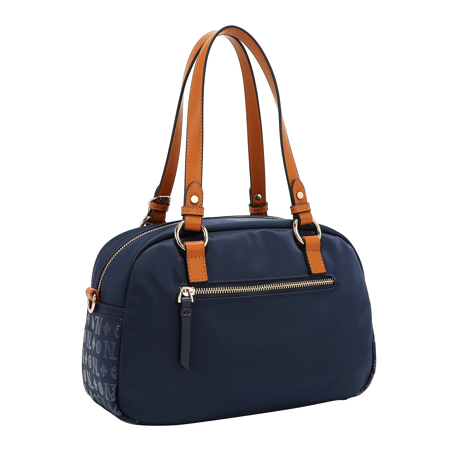 BOSTON CON LOGO MONOGRAMMA (BLU)