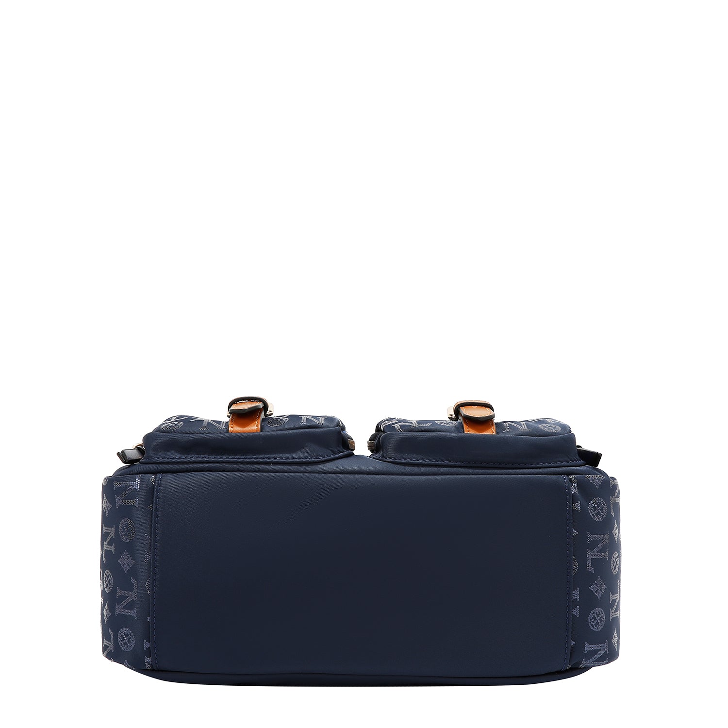 BOSTON CON LOGO MONOGRAMMA (BLU)
