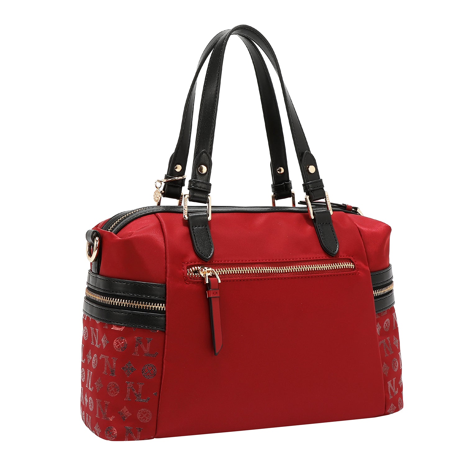 BORSA A BORSA CON LOGO MONOGRAMMA (ROSSO)
