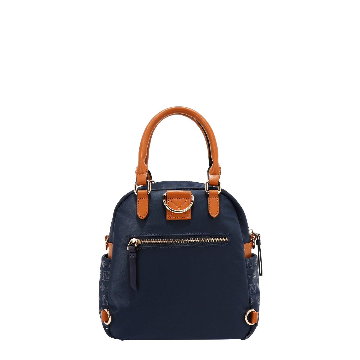 BOLSO MULTIUSOS CON LOGOTIPO DE MONOGRAMA (AZUL)