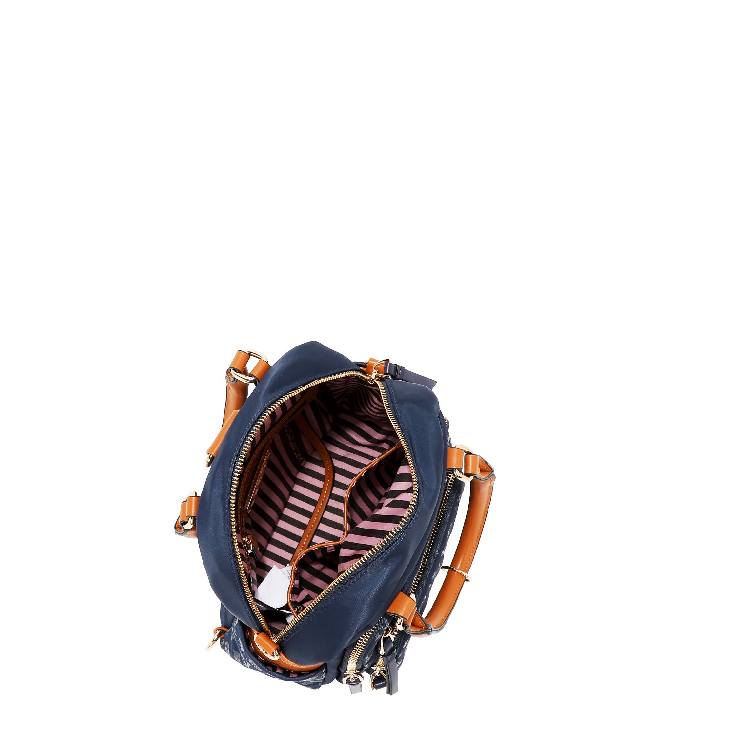 BOLSO MULTIUSOS CON LOGOTIPO DE MONOGRAMA (ROJO)