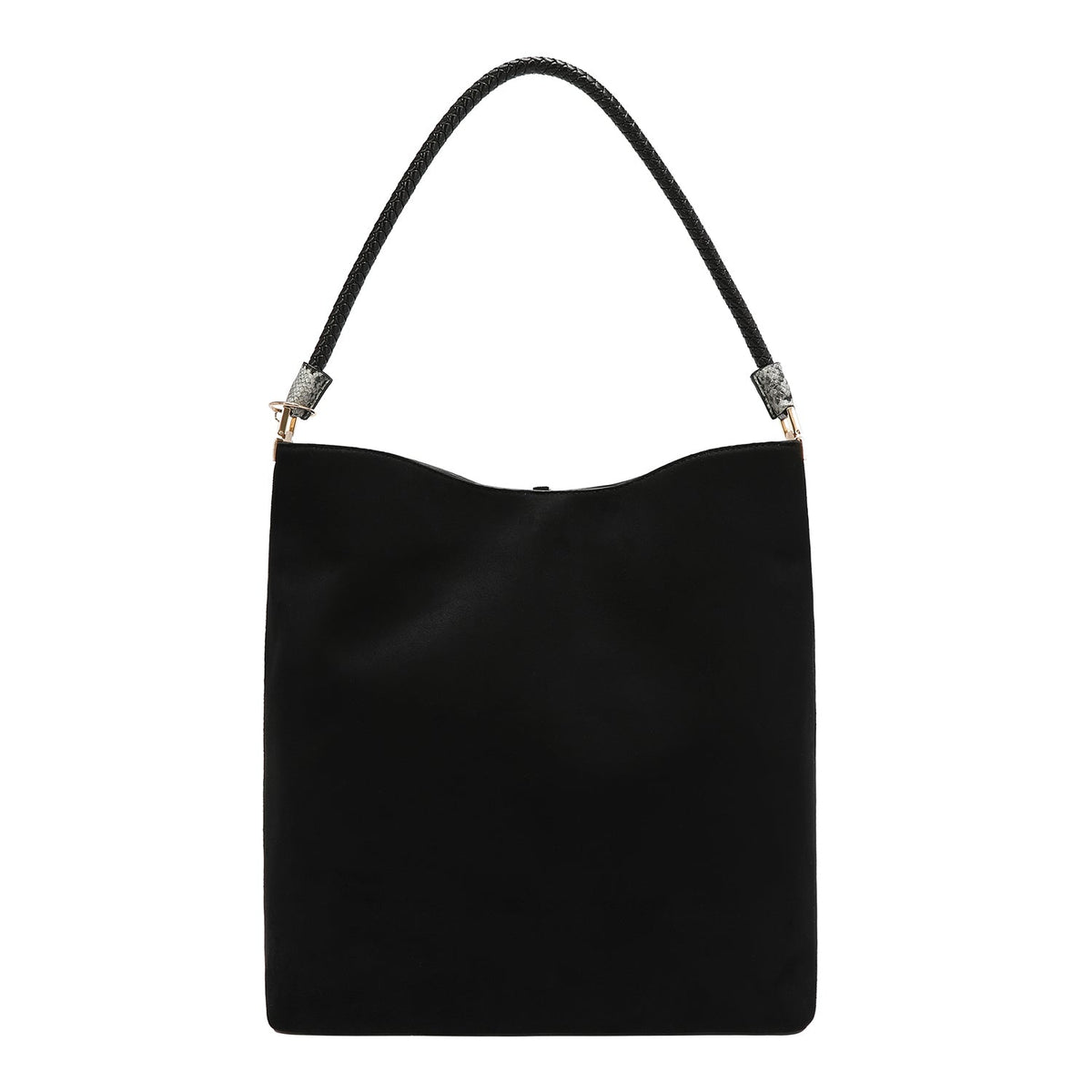 BOLSO BOHO GLAM CON TACHUELAS (NEGRO)