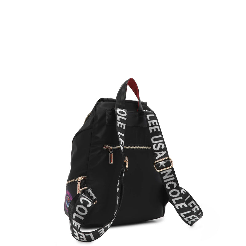 &quot; MULTIPURPOSE NYLON BACKPACK<tc>BUTTER FLOWER</tc>&quot;