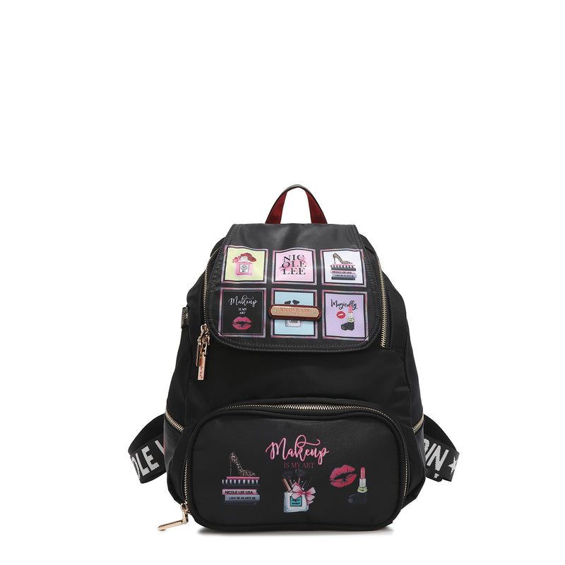 &quot; MULTIPURPOSE NYLON BACKPACK<tc>BUTTER FLOWER</tc>&quot;