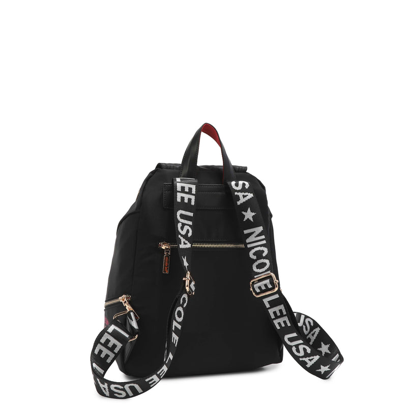 &quot; MULTIPURPOSE NYLON BACKPACK<tc>BUTTER FLOWER</tc>&quot;