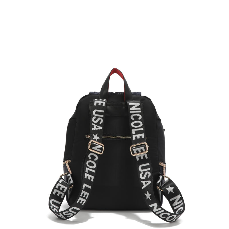 &quot; MULTIPURPOSE NYLON BACKPACK<tc>BUTTER FLOWER</tc>&quot;