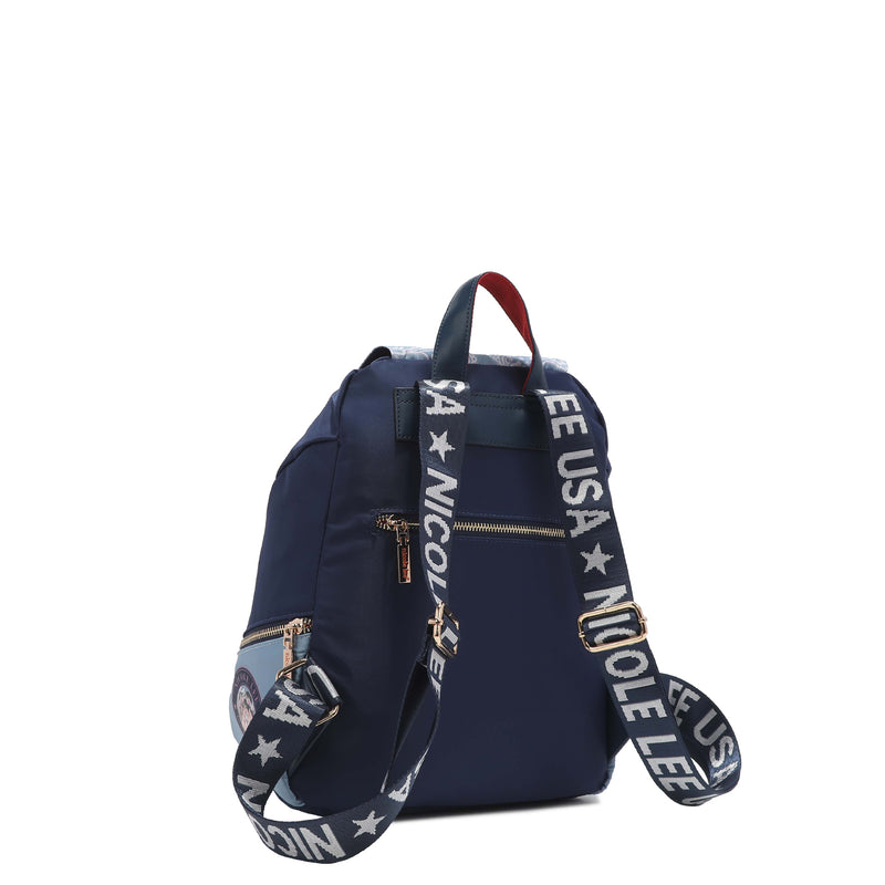 &quot; MULTIPURPOSE NYLON BACKPACK<tc>BUTTER FLOWER</tc>&quot;