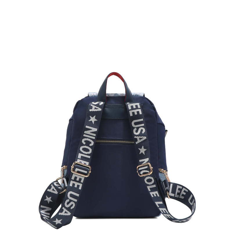 &quot; MULTIPURPOSE NYLON BACKPACK<tc>BUTTER FLOWER</tc>&quot;