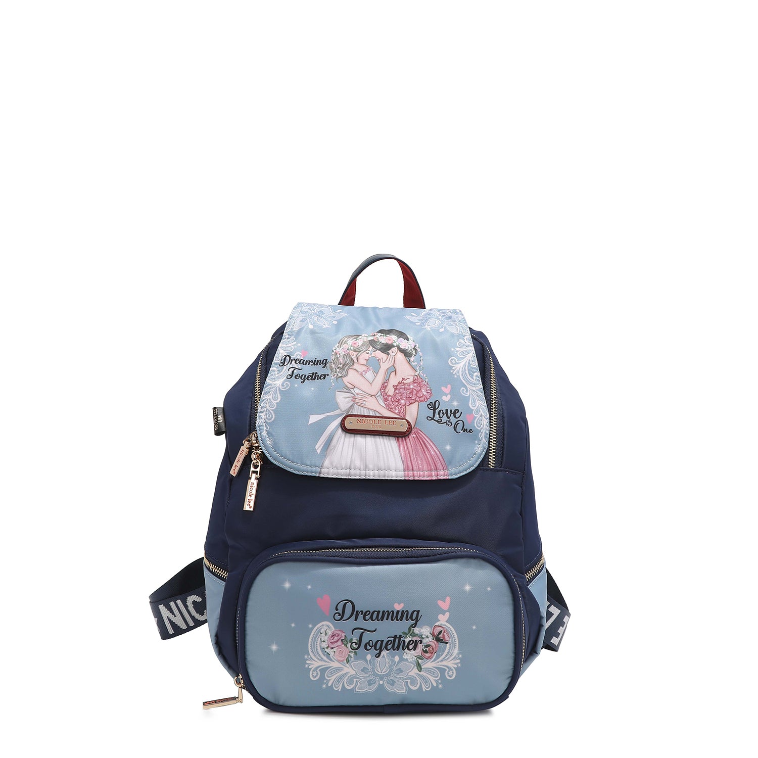 MOCHILA MULTIUSOS DE NAILON "BUTTER FLOWER"