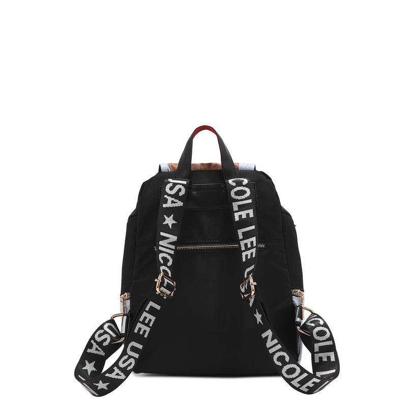 &quot; MULTIPURPOSE NYLON BACKPACK<tc>BUTTER FLOWER</tc>&quot;