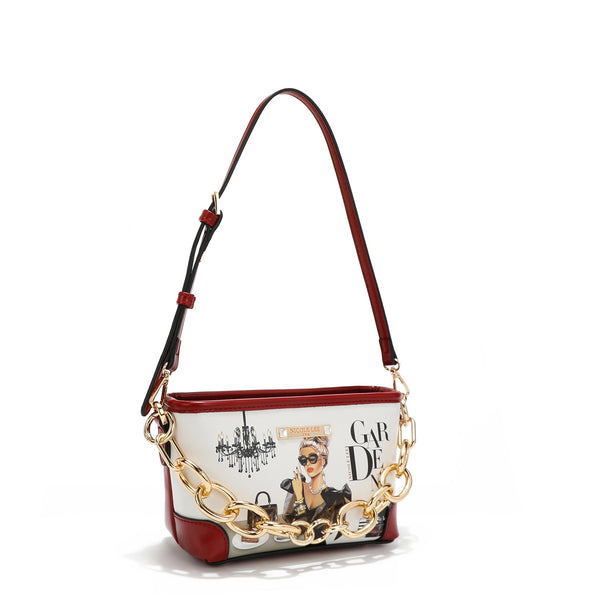 SMALL HANDBAG WITH CHAIN <tc>LADY IN BLACK</tc>