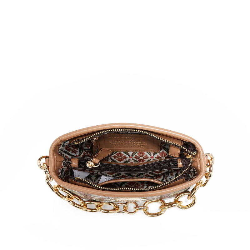 SMALL HANDBAG WITH CHAIN <tc>ALMA DE COLORES</tc>