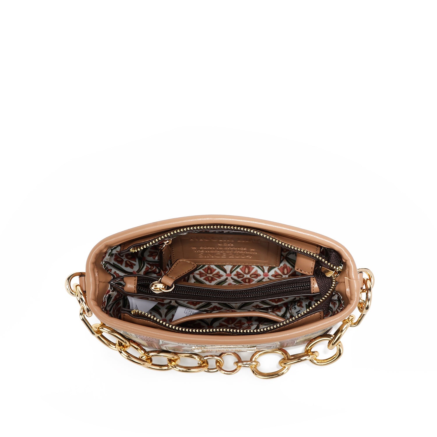 BOLSO DE MANO PEQUEÑO CON CADENA LADY IN BLACK