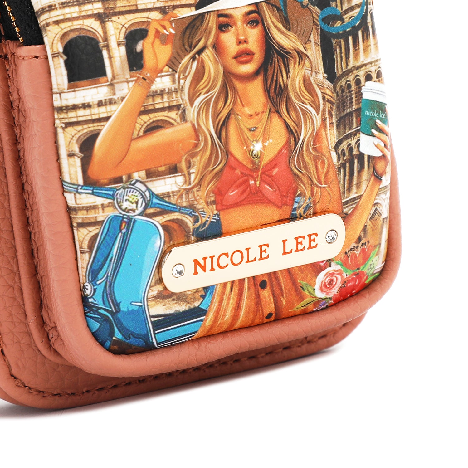 CAPA DE CELULAR COM ALÇA (<tc>MARTHA TRAVELS ITALY</tc>)