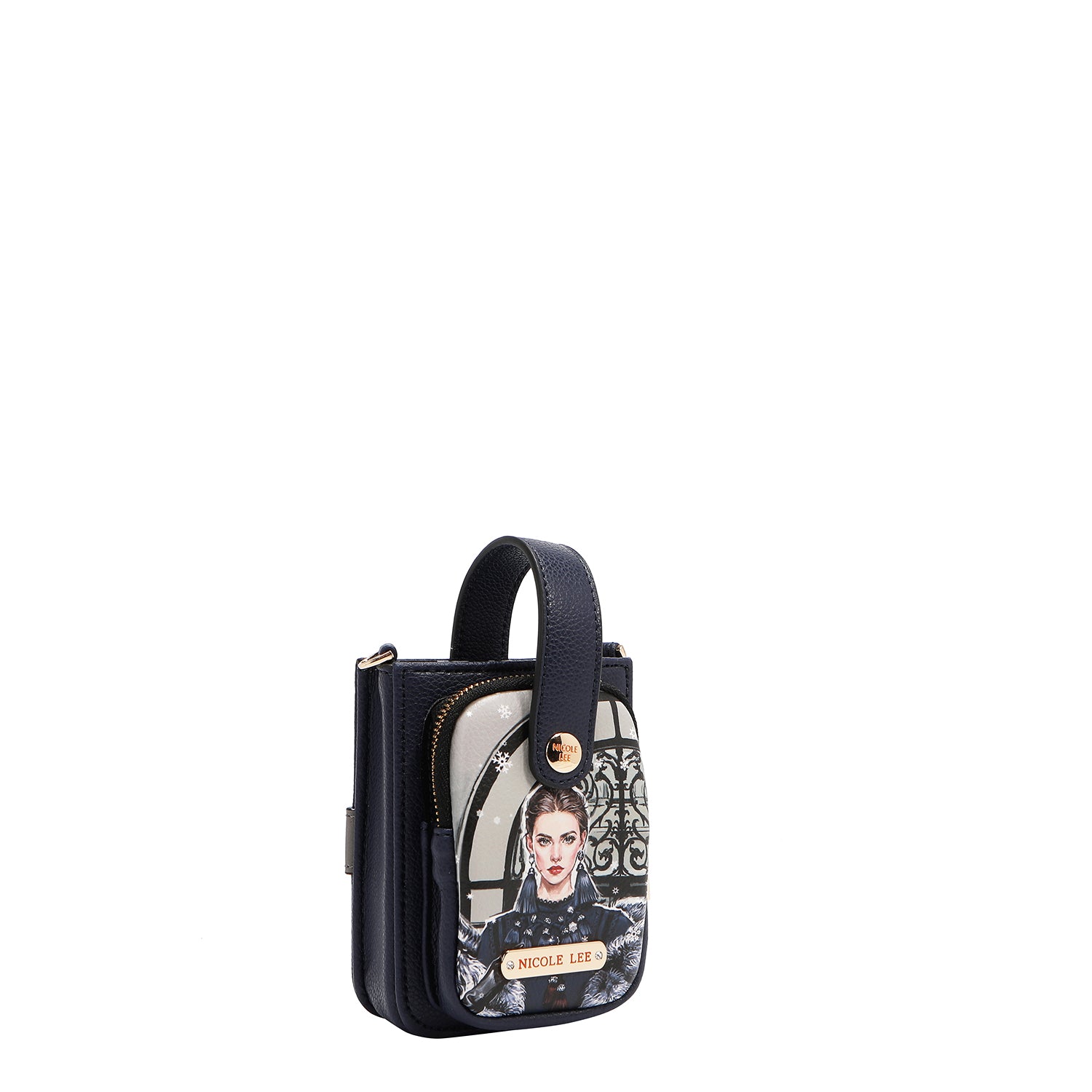 CAPA TRANSVERSAL PARA CELULAR COM ALÇA (<tc>MODA SNOWFLAKE</tc>)