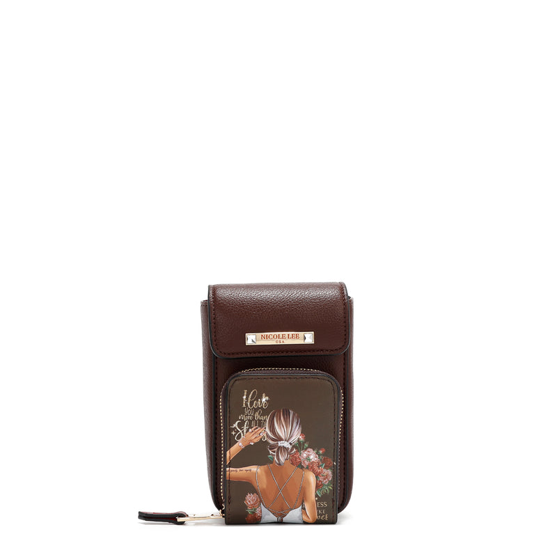 CROSSBODY PHONE CASE WITH FLAP (<tc><tc>Blind Date</tc></tc>)