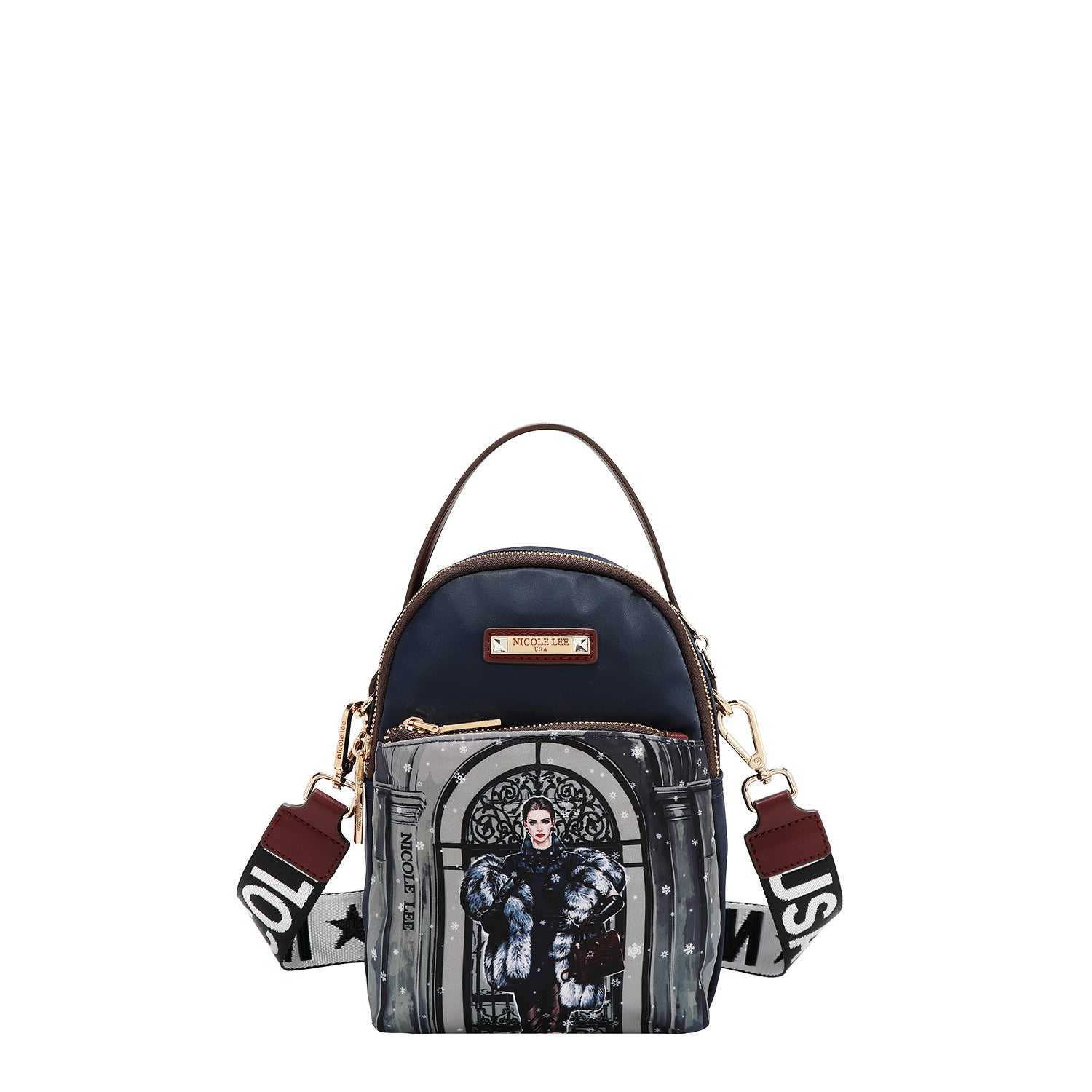 BOLSA DE OMBRO COMPACTA (<tc>MODA SNOWFLAKE</tc>)
