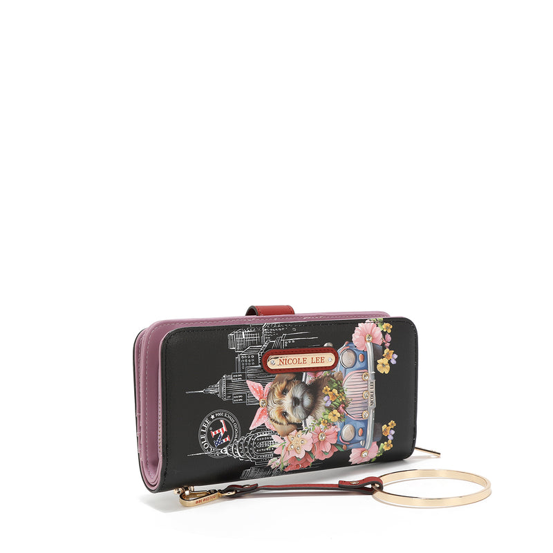 NL SIGNATURE FOLDING WALLET WITH STRAP (<tc><tc>Family Yearbook</tc></tc>)