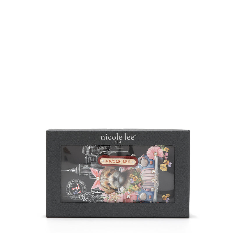 NL SIGNATURE FOLDING WALLET WITH STRAP (<tc><tc>Family Yearbook</tc></tc>)