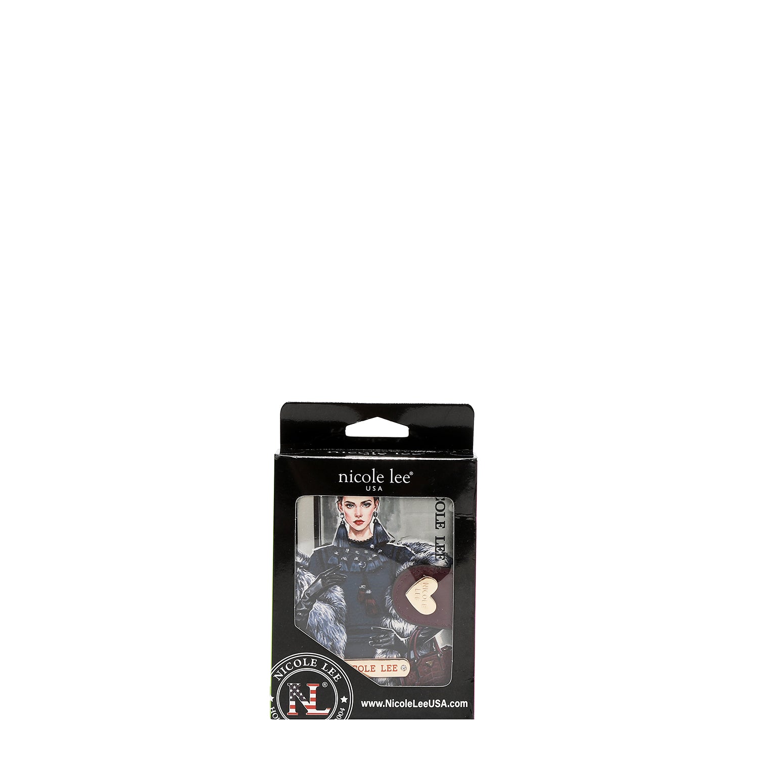 CARTEIRA PEQUENA (<tc>MODA SNOWFLAKE</tc>)