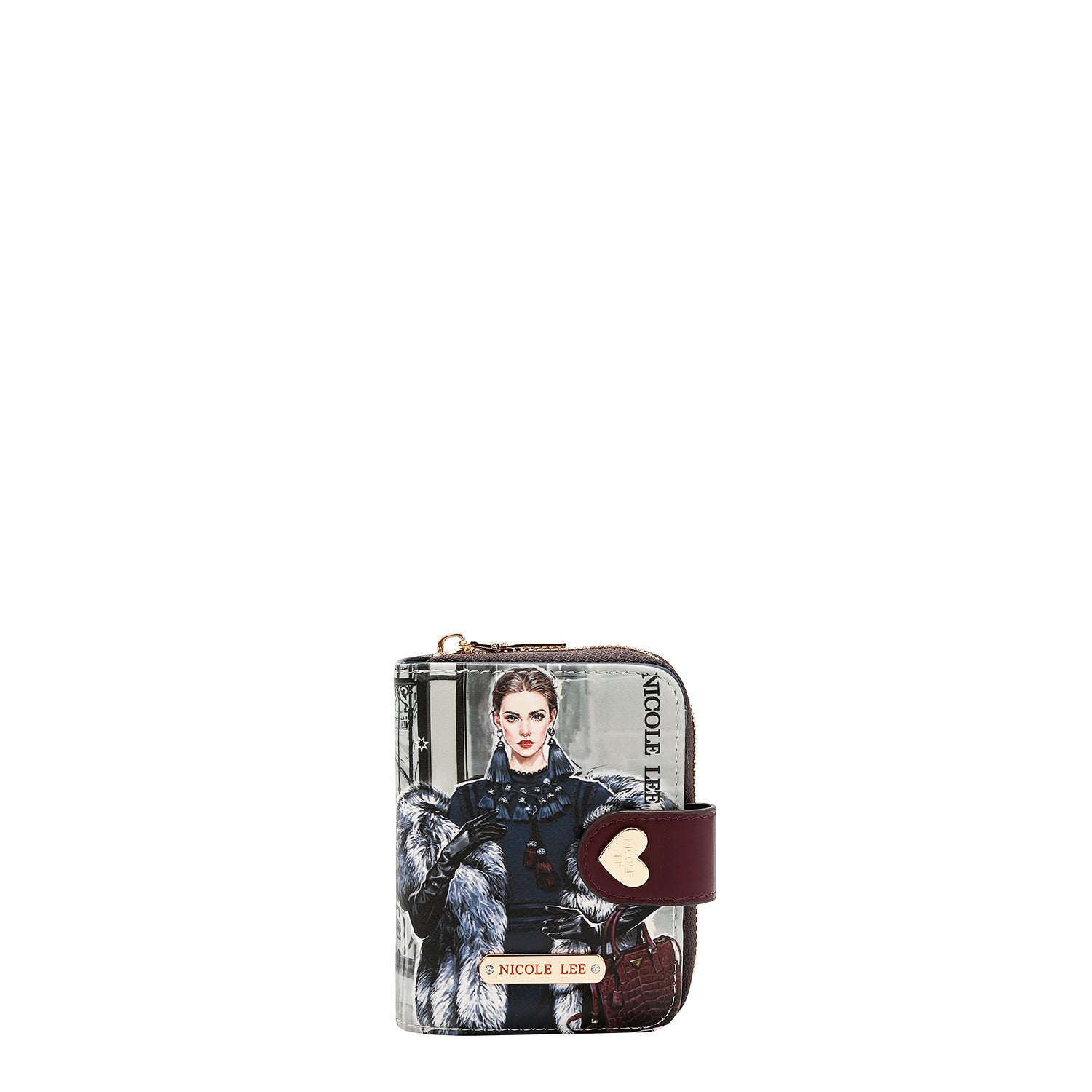 CARTEIRA PEQUENA (<tc>MODA SNOWFLAKE</tc>)