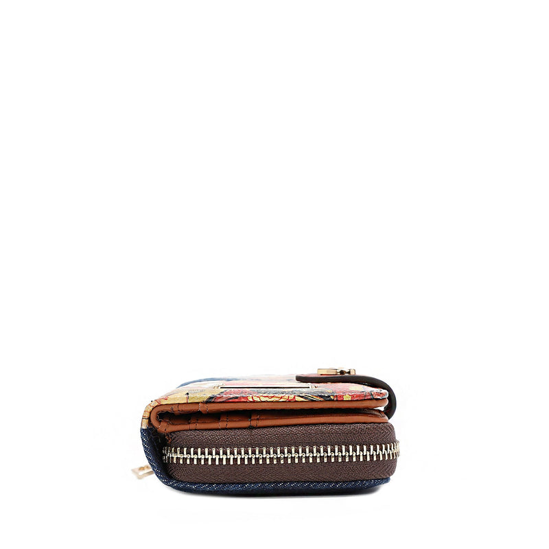 DENIM HEART FOLDABLE WALLET (<tc><tc>Ladies Night Out</tc></tc>)