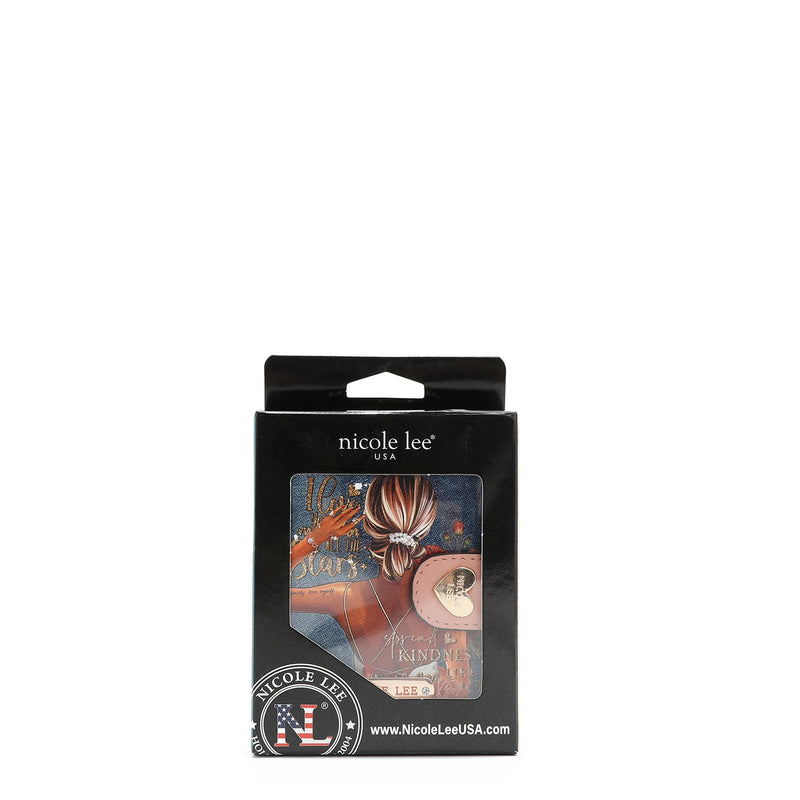DENIM HEART FOLDABLE WALLET (<tc><tc>Ladies Night Out</tc></tc>)