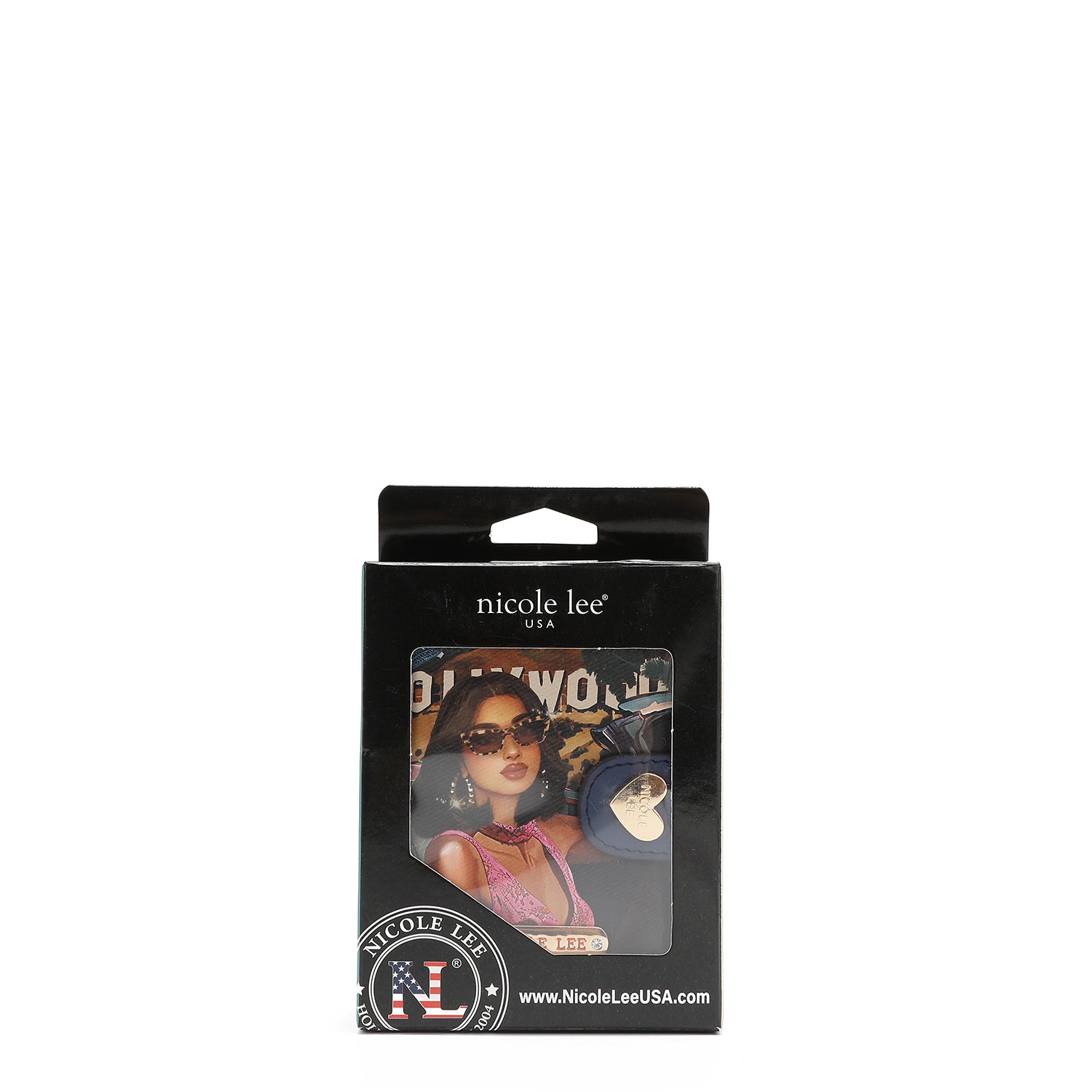 PORTEFEUILLE PLIABLE COEUR EN DENIM (<tc><tc>Hollywood Drive</tc></tc>)