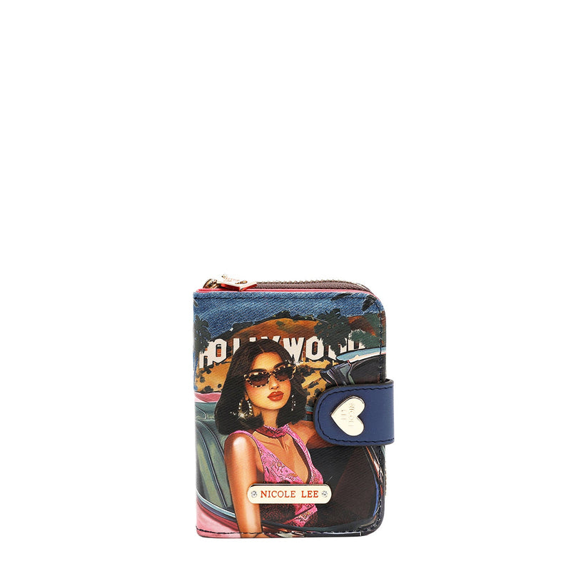 DENIM HEART FOLDABLE WALLET (<tc><tc>Ladies Night Out</tc></tc>)