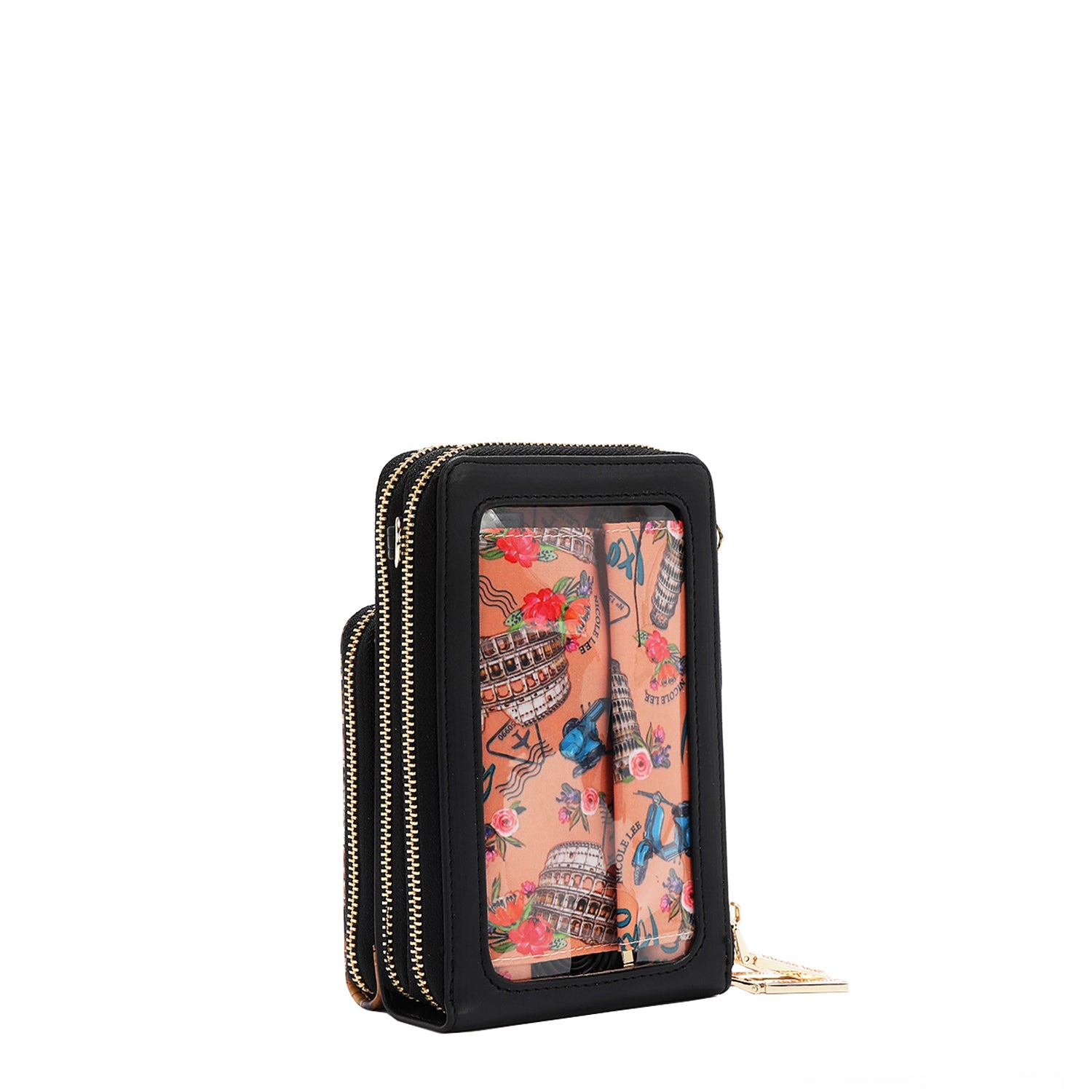 BORSA A TRACOLLA MULTIFUNZIONALE PER TELEFONO CELLULARE (<tc>MARTHA TRAVELS ITALY</tc>)