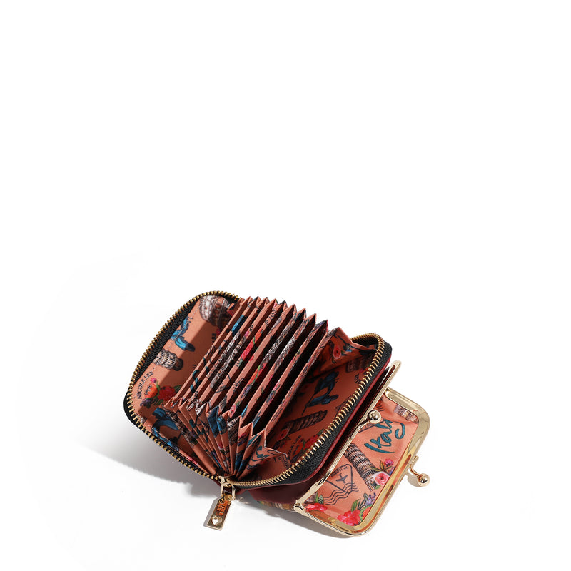 MINI JULIA WALLET (<tc>QUEEN CLEOPATRA</tc>)